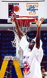 Niya Butts Holding Cut Net