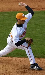Rosas Pitching Baseball
