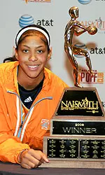 Parker Standing With Trophy