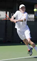 Smith Tennis Action Shot