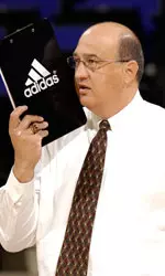 Athletic Staff Holding Adidas Clipboard