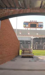 Neyland Field From Concourse Perspective
