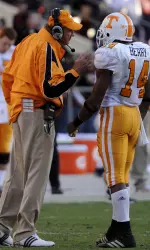 Monte Kiffin and Eric Berry