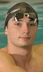 Freshman Swimmer Ed Walsh