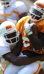 Eric Berry (14), Montario Hardesty (2)