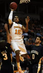 Tobias Harris earned SEC Freshman of the Week honors for the second time this season.