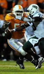 Defensive tackle Dan Williams became the seventh UT player selected in the first round of the NFL Draft when the Arizona Cardinals selected him with the No. 26 overall pick on Thursday night.