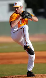 UT junior Rob Catapano tossed two scoreless innings of relief to close out the game