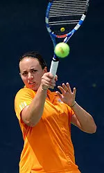 Senior Caitlin Whoriskey teamed up with Natalie Pluskota for an 8-0 doubles romp