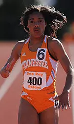 For the second meet in a row, Martinique Octave ran a strong leg on the 4x400m relay.