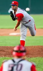 Bryan Morgado is one of three Vols to open their professional career in the New York-Penn League (Photo by Shane Bufano)