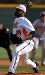Former Vol Ty'Relle Harris recently joined the Tennessee Smokies (Front page photo courtesy of Roger C. Hoover)