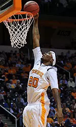 Sophomore forward Kenny Hall