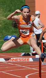 Ellen Wortham started off strong with a PR and win in the 60m hurdles and went on to take second in the pentathlon Friday at the Penn State National.