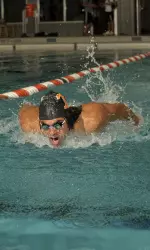 Senior co-captain Michael DeRocco