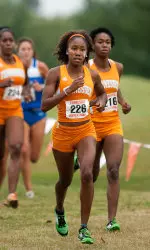Brittany Sheffey has led UT in all three races in 2011.