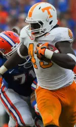 Freshman All-American A.J. Johnson will be the Vols' leading returning tackler for 2012.