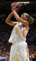 Angie Bjorklund earned Academic All-District First Team honors for a second straight year