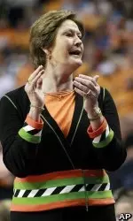 Pat Summitt was named the AP SEC Coach of the Year for the fifth time on Tuesday.
