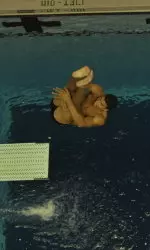 Former UT diver Michael Wright