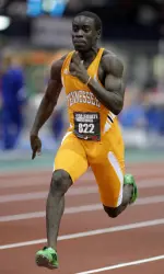 Dentarius Locke was eighth in the NCAA 200-meter dash.