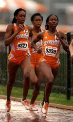 Brittney Jackson (left) and Kianna Ruff (right) will be among the Lady Vols in Eugene for the USA Junior Championships.