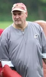 Palermo spent two seasons with the NFL's Washington Redskins from 2008-09