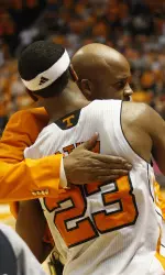 Cameron Tatum and Cuonzo Martin