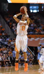 Meighan Simmons scored a career-high 33 points vs. North Carolina on Sunday.