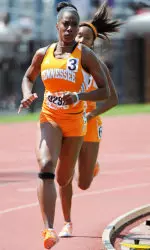 Chanelle Price ran her best 800m time since 2009, clocking a 2:02.64 readout.