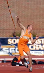 Chris Helwick is competing in the decathlon.