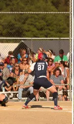 Lauren Gibson went 2-for-3 and drove in a run.