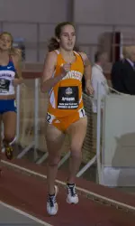 Jackie Areson was in action in the 5000 meters.
