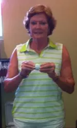 Summitt shot a hole in one Friday at Sevierville Golf Club.