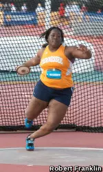 Annie Alexander scored in the shot and discus for Tennessee.