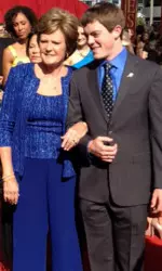 Pat Summitt and son, Tyler.