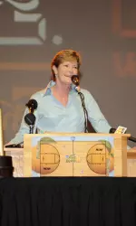 Pat Summitt received the Cleary Merit of Honor Award.
