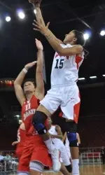 Candace Parker had a double-double with 11 points and 13 rebounds.