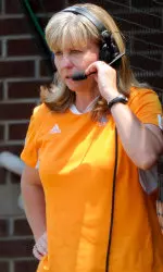 Karen Weekly is helping coach Team USA in the Canadian Open.