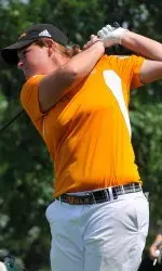 Popson is tied for 18th heading into the second day.