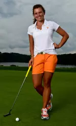 Emmie Pietila shots a second round 75 (+3)