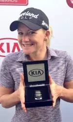 Smith with her Power Drive Award