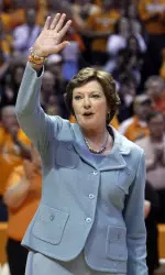 Pat Summitt was honored by the Atlanta Tipoff Club on Tuesday.