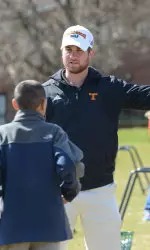 Jay Vandeventer giving out some golf pointers