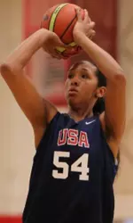 Mercedes Russell was named MVP of the McDonald's All-American Game.