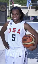 Ariel Massengale had six points, three assists and a pair of steals in 14 minutes for the USA.
