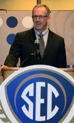 Greg Sankey has been named the eighth commissioner of the Southeastern Conference.
