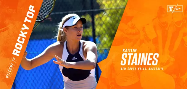 Kaitlin Staines Signing Day Graphic