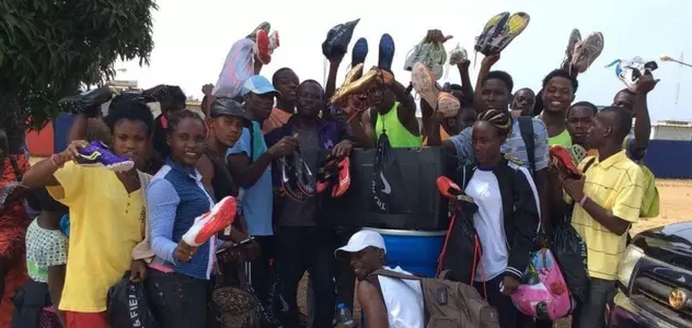 Maya Neal Shoe Donation