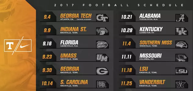 2017 Football Schedule